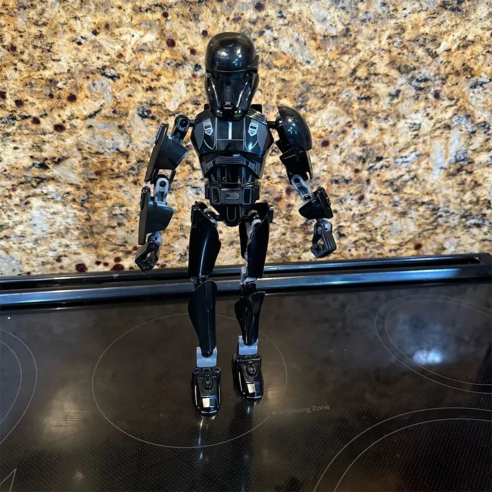 LEGO Star Wars Imperial Death Trooper Figure Incomplete Set 75121